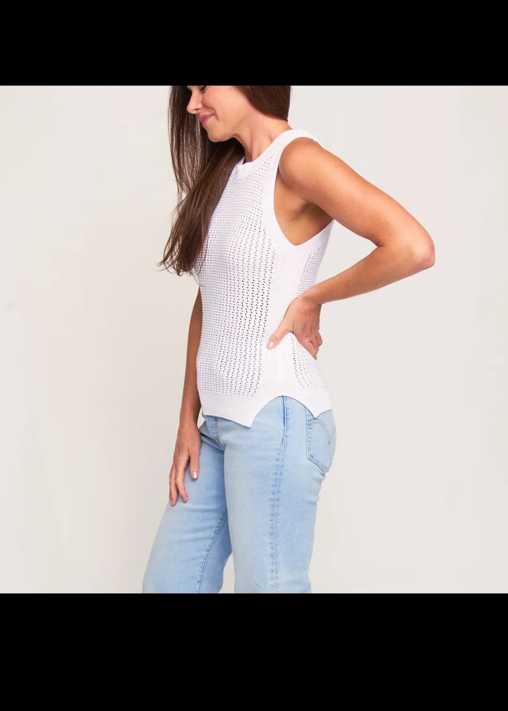Cotton Sweater Tank