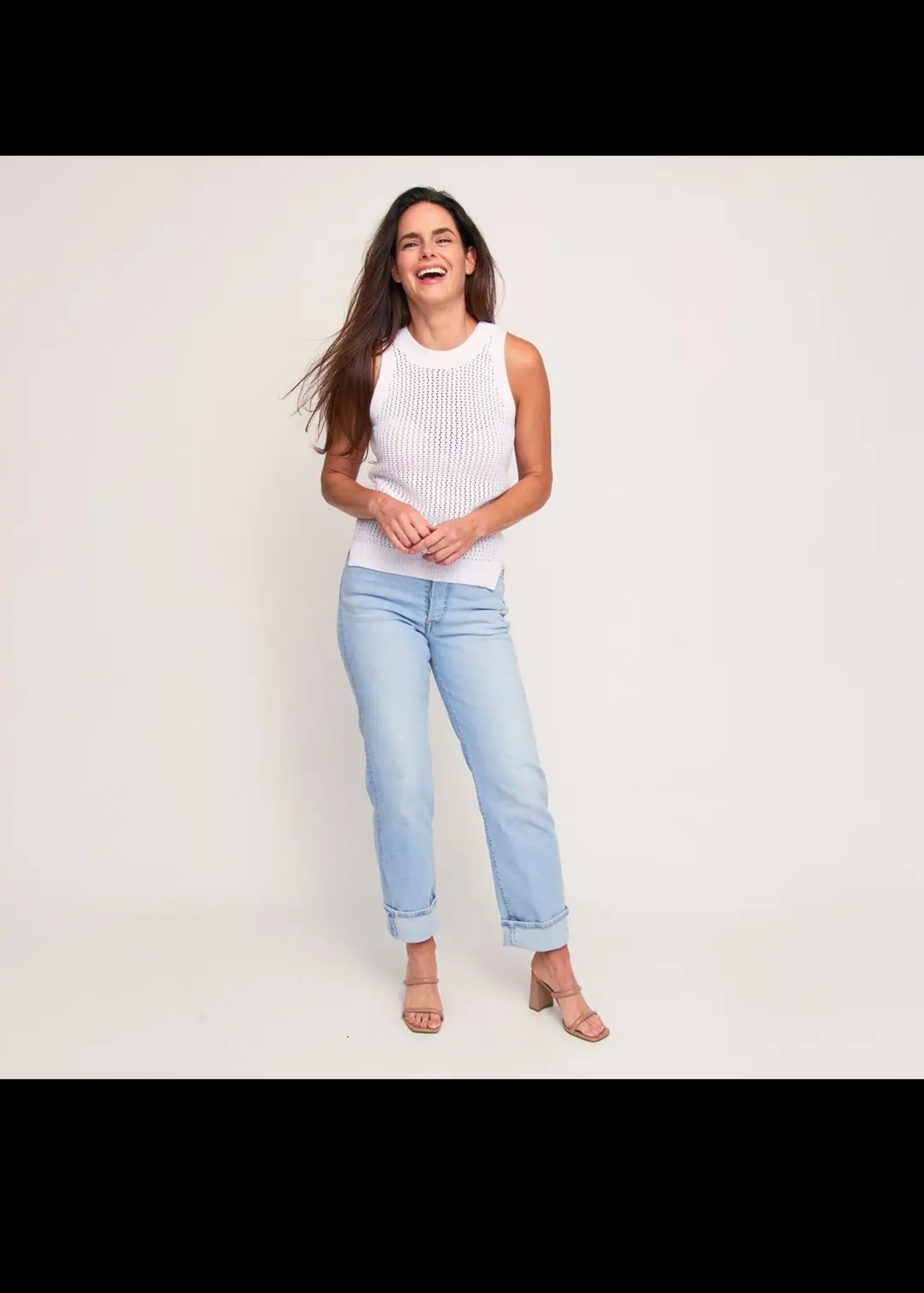 Cotton Sweater Tank