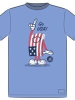 Life is Good KIDS GO USA FLAG GUY SHORT SLEEVE CRUSHE