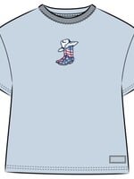 Life is Good WOMEN'S USA FLAG COWBOY BOOTS SHORT SLEE