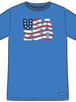 Life is Good WOMEN'S USA 250 SHORT SLEEVE CRUSHER TEE