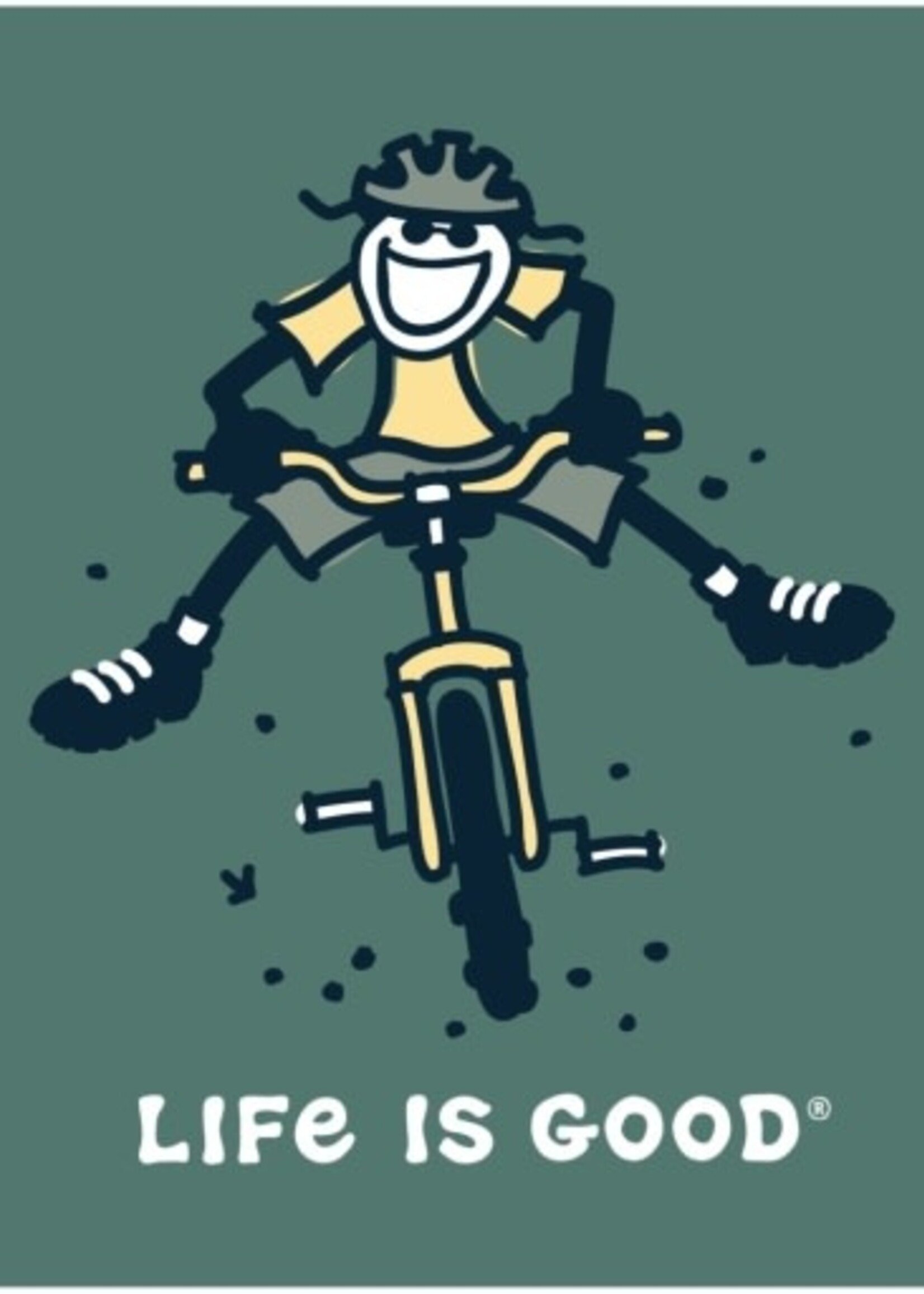 Life is Good MEN'S JAKE MOUNTAIN BIKE SHORT SLEEVE CR