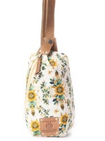 Myra Oasis Blooms Fanny Pack in Brown White