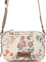 Myra Meadow Song Cotton & Leather Crossbody