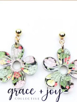 Grace & Joy Flower dangles earrings