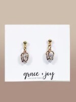 Grace & Joy tulip earrings