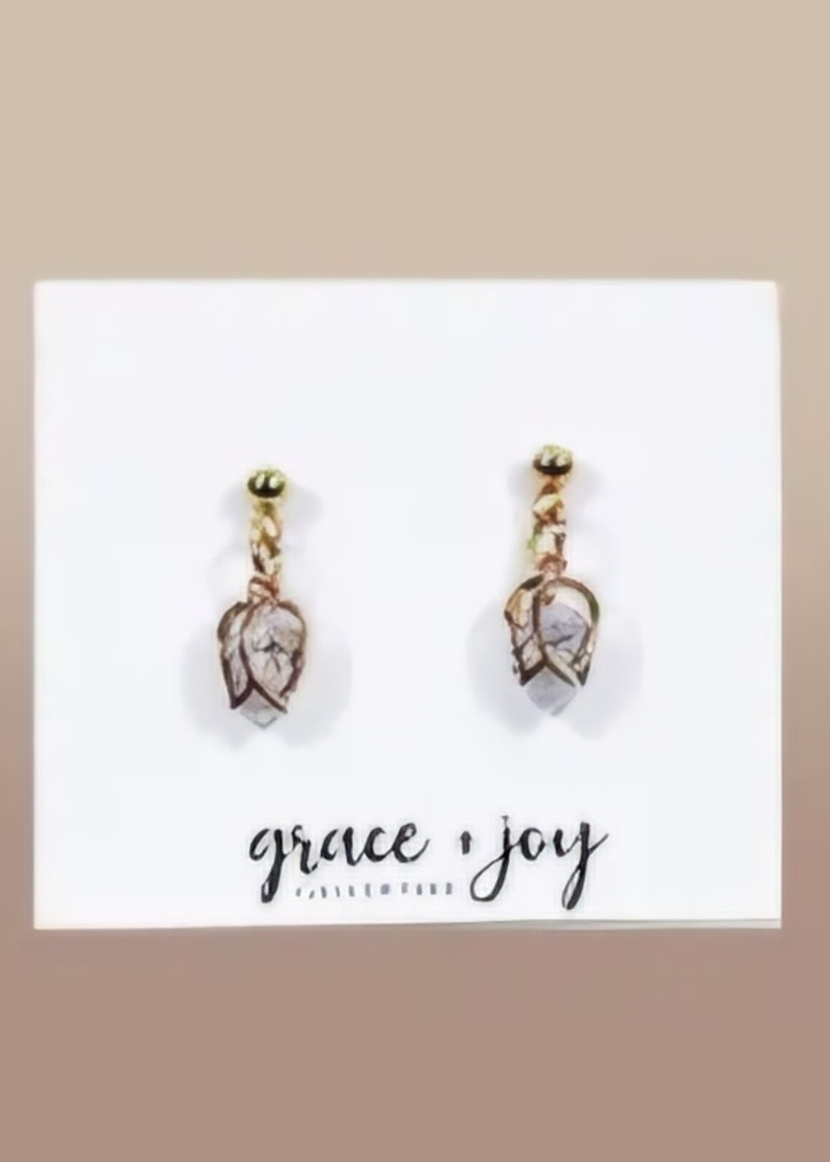 Grace & Joy tulip earrings