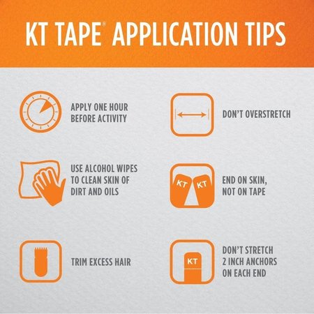KT KT Tape Recovery Patch - 4pk