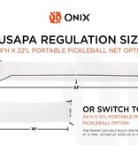 Onix Onix 2-in-1 Portable Pickleball Net