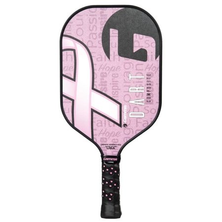 Gamma Dart Pink BCRF Limited Edition Paddle
