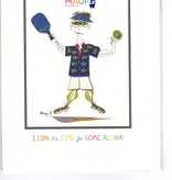 Maui-G Greeting Card - Pickleball - Dink - Richard