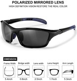 Lashion Mens Polarized Sports Sunglasses