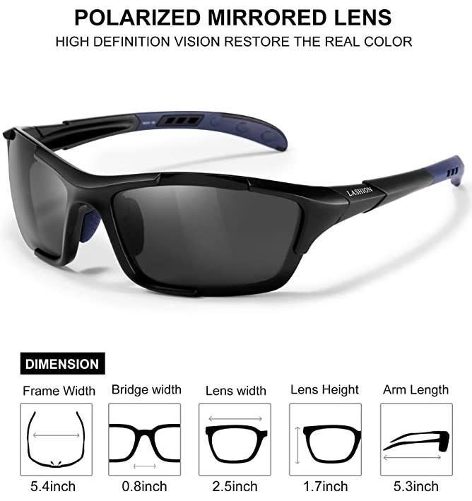 Mens Polarized Sports Sunglasses