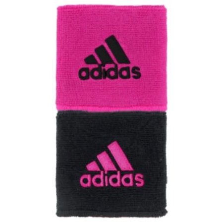 Adidas Reversible Wristbands - Pink/Black