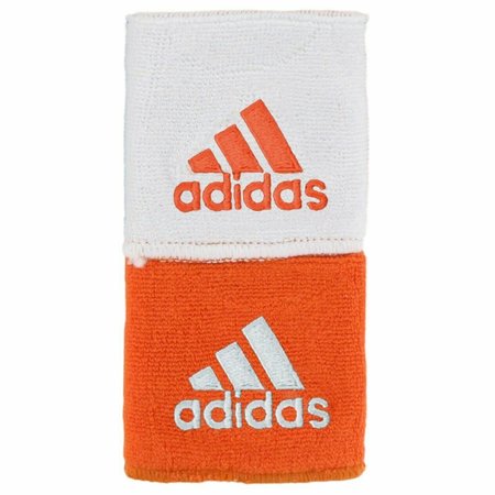 Adidas Reversible Wristbands - Orange / White