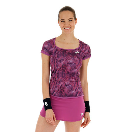 Lotto Top Ten Printed Tee Purple Willow