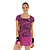 Lotto Top Ten Printed Tee Purple Willow