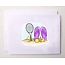 Bloom Designs Tennis Flops Note Cards w/ envelopes - Box of 10