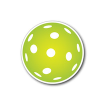 Pickleball Magnet 5"