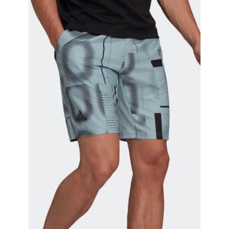 Adidas Spring Club Graphic Shorts - Slate