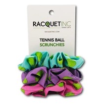 Tennis Ball Scrunchies - 3 pck
