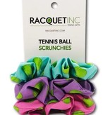 Racquet Inc Tennis Ball Scrunchies - 3 pck