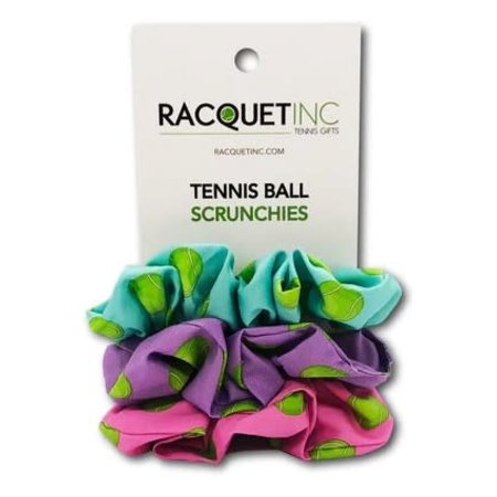 Racquet Inc Tennis Ball Scrunchies - 3 pck