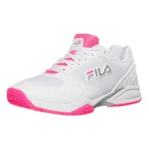 Womens Volley Zone Pickleball Shoe - White/Pink