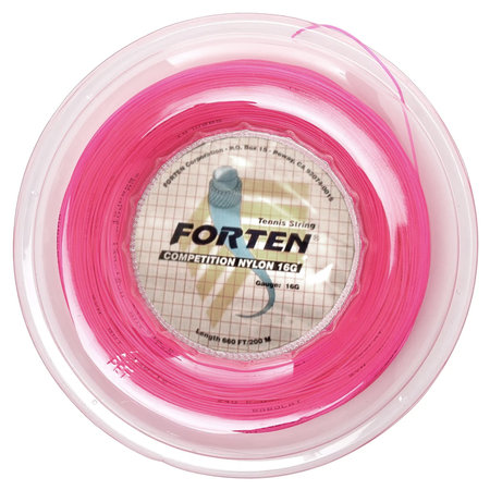 Forten Competition Nylon 16G - Pink (per side)