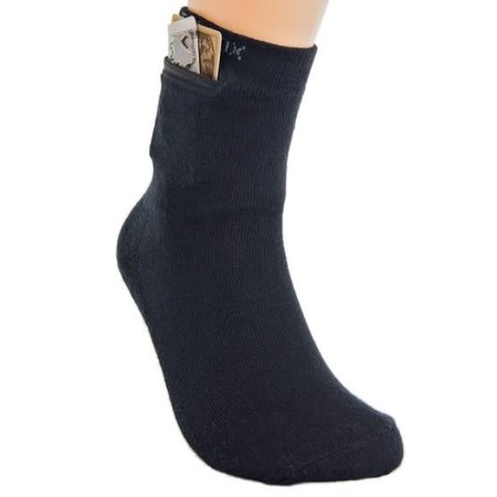 Flippysox Pocket Sock- - Black