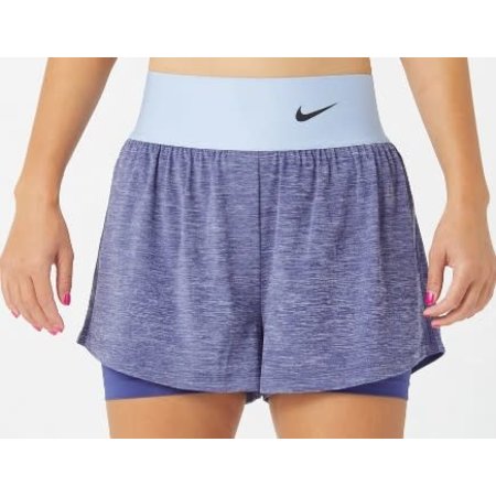 Nike Court DriFit Advantage Short Women - Purple - Large