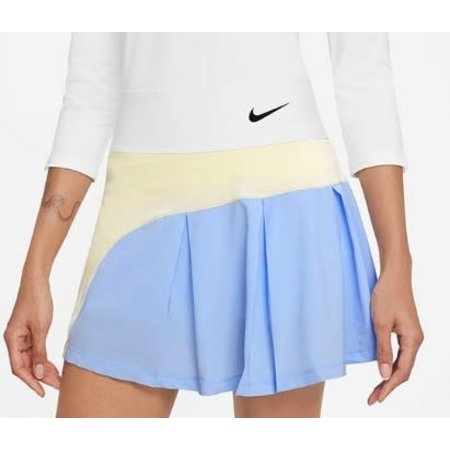 Nike Court Advantage Skirt Hybrid Women's - White/Blue - Large
