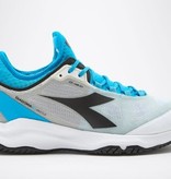 Diadora Mens Speed Blushield Fly 3 + AG - white/black/blue