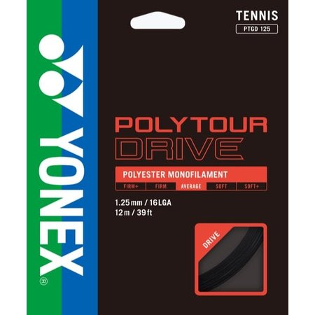 Yonex Polytour Drive 16G - black