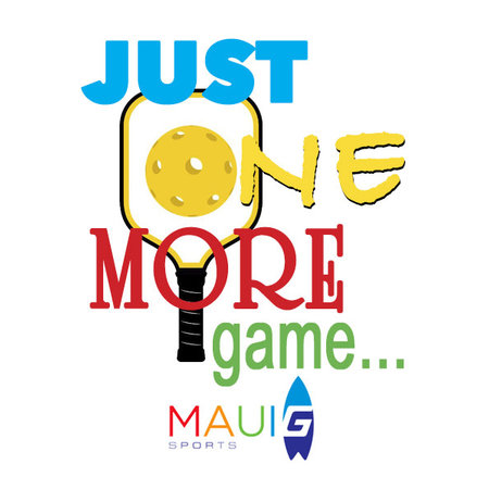 Maui-G Stickers - One More Game.....