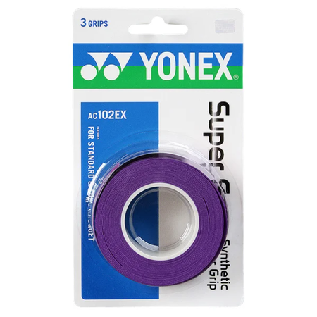 Yonex Super Grap Overgip - Purple - 3pk roll