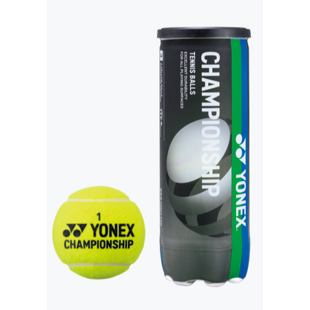 Yonex Championship Tennis Balls - 3pk
