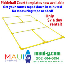 Pickleball Court Template - Daily Rental