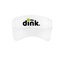 the dink - white visor