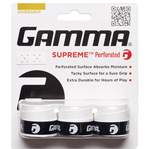 Supreme Perforated Overgrips - White - 3pack
