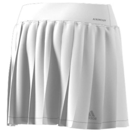 Adidas Club Pleat Skirt - White Small