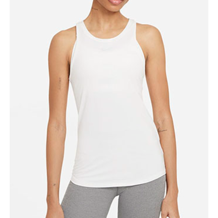 Nike One Luxe Slim Tank - White L