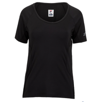 Women's Pickleball Short Sleeve Tee - Black XL