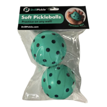 DrillPickle Foam Quiet Pickleball - 2-pack