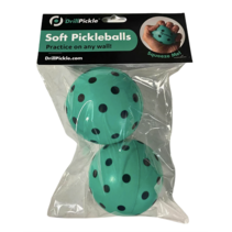 DrillPickle Foam Quiet Pickleball - 2-pack