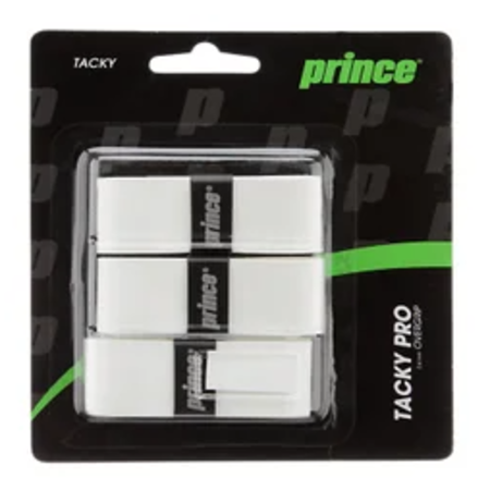 Prince Tacky Pro Overgrip  3-pack - White