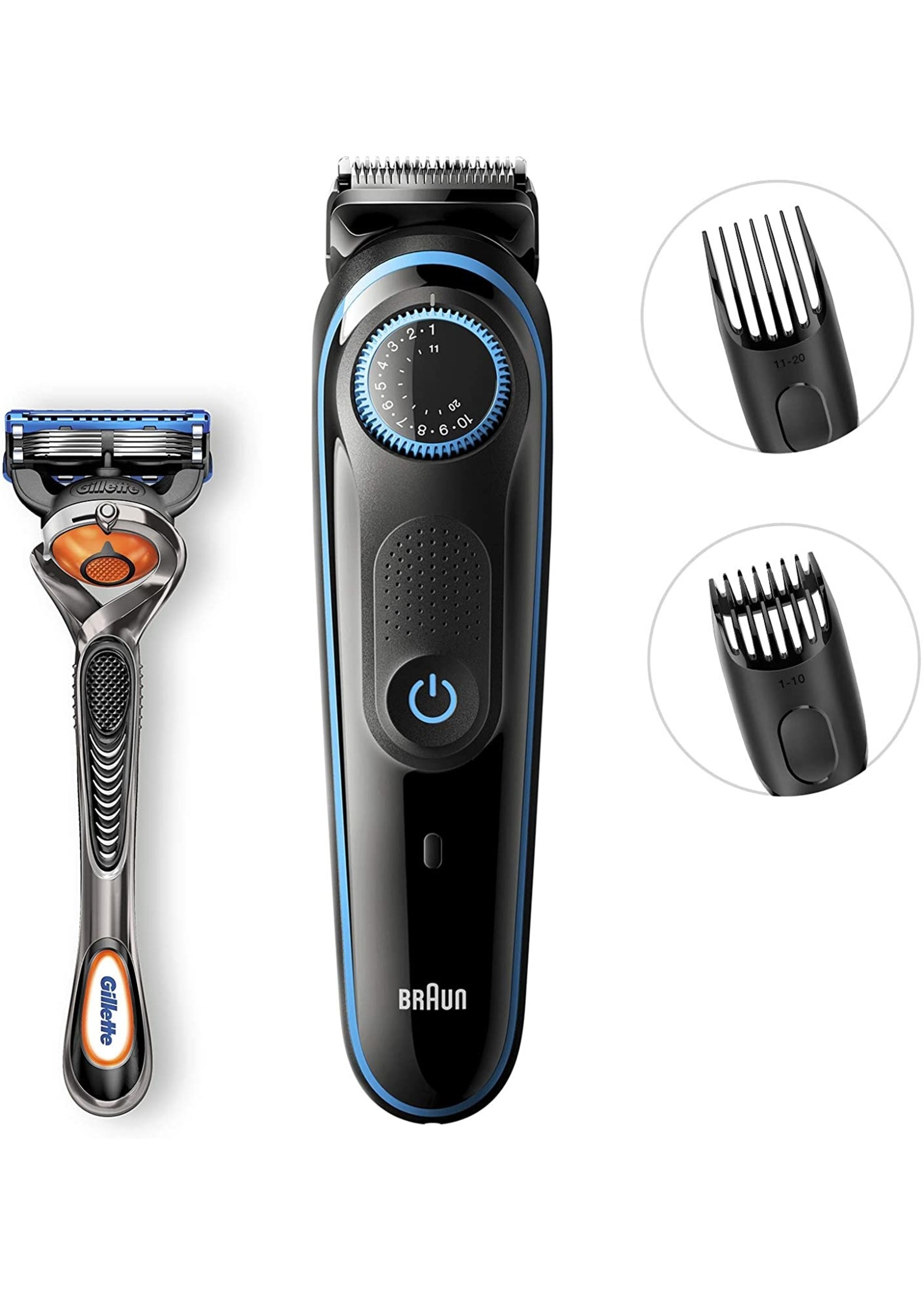 BRAUN BT5240 - BRAUN TONDEUSE BARBE RECH AJUST DEL