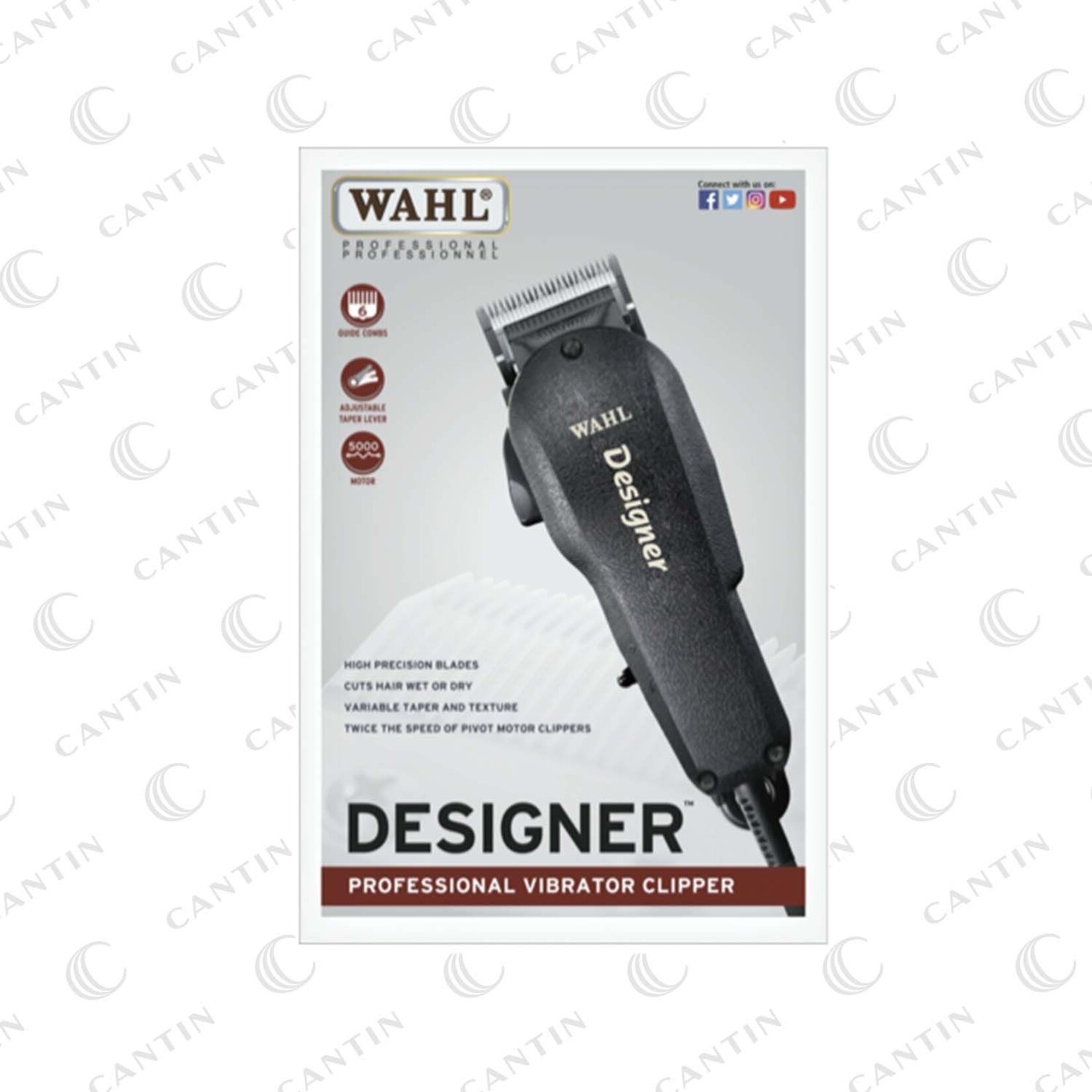WAHL 56123 - WAHL TONDEUSE DESIGNER 6 GUIDES