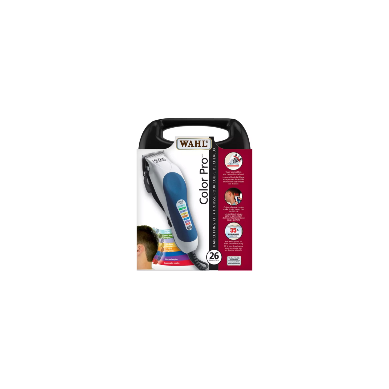WAHL 3183W TONDEUSE CHEVEUX COLOUR PRO (26)