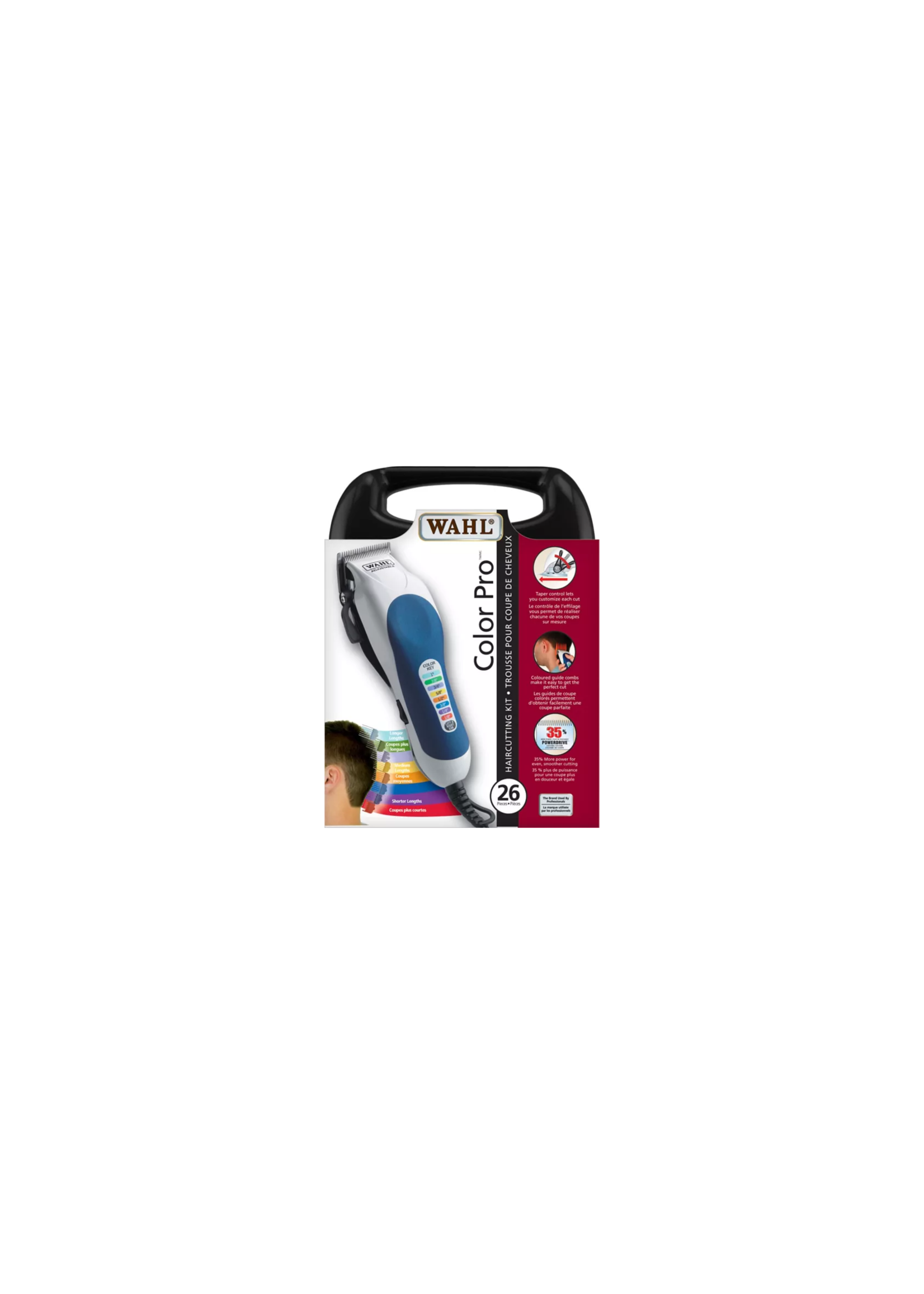 WAHL 3183W TONDEUSE CHEVEUX COLOUR PRO (26)